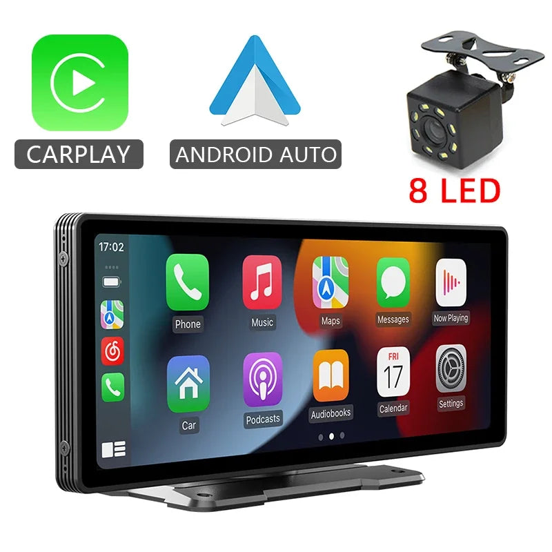 Universele Apple CarPlay & Android Auto - 10.26 Inch AutoScherm