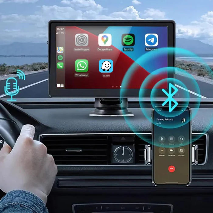 Android & Apple CarPlay Scherm - 7 inch scherm