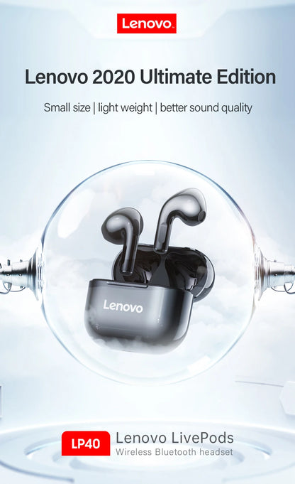 Lenovo LP 40 Bluetooth Oordopjes - Wireless Earphones
