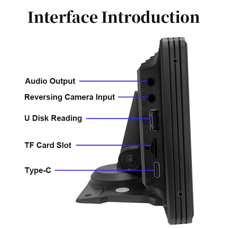 Universele Apple CarPlay & Android Auto - 10.26 Inch AutoScherm