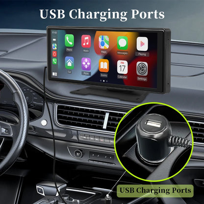 Universele Apple CarPlay & Android Auto - 10.26 Inch AutoScherm