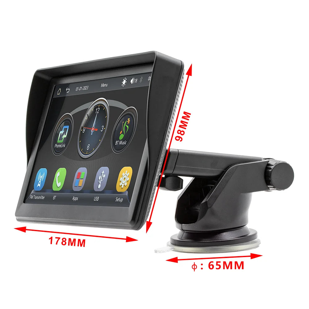 Android & Apple CarPlay Scherm - 7 inch scherm