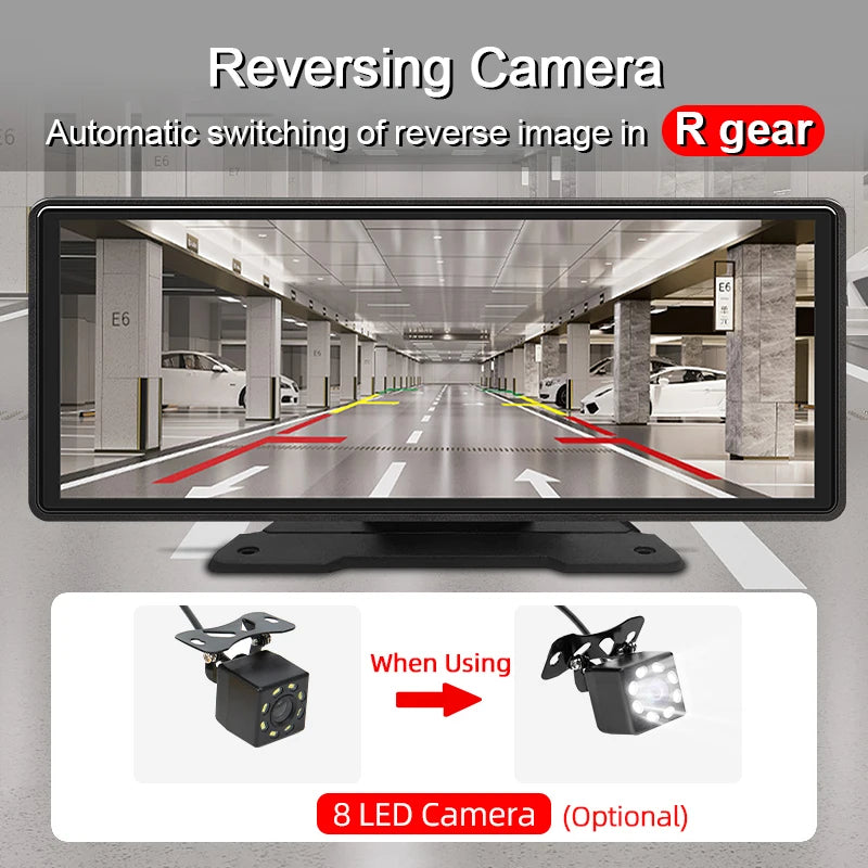 Universele Apple CarPlay & Android Auto - 10.26 Inch AutoScherm