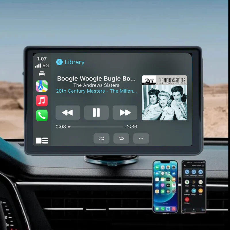 Android & Apple CarPlay Scherm - 7 inch scherm