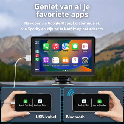 Android & Apple CarPlay Scherm - 7 inch scherm