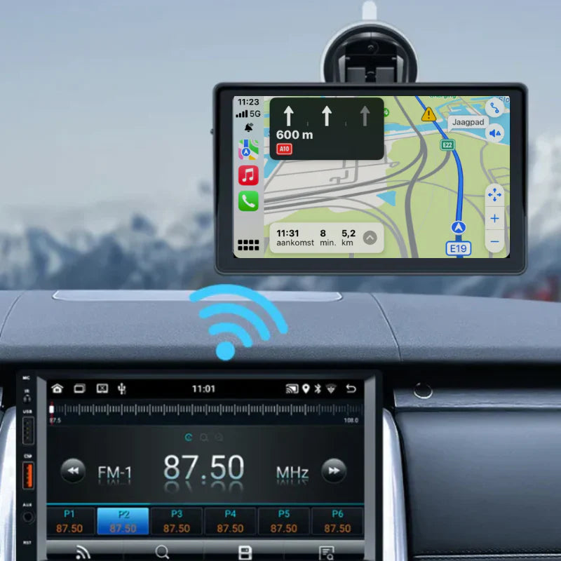 Android & Apple CarPlay Scherm - 7 inch scherm